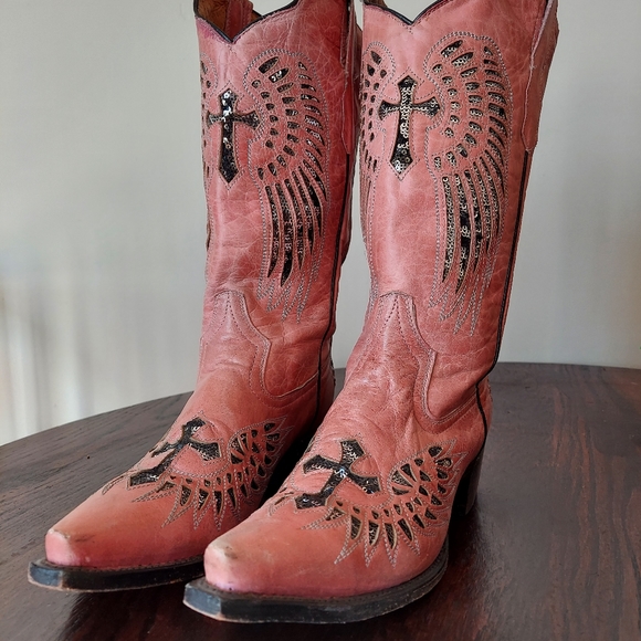 Cowboy Pro Shoes Cowboy Pro Pink Boots Size 1 Poshmark